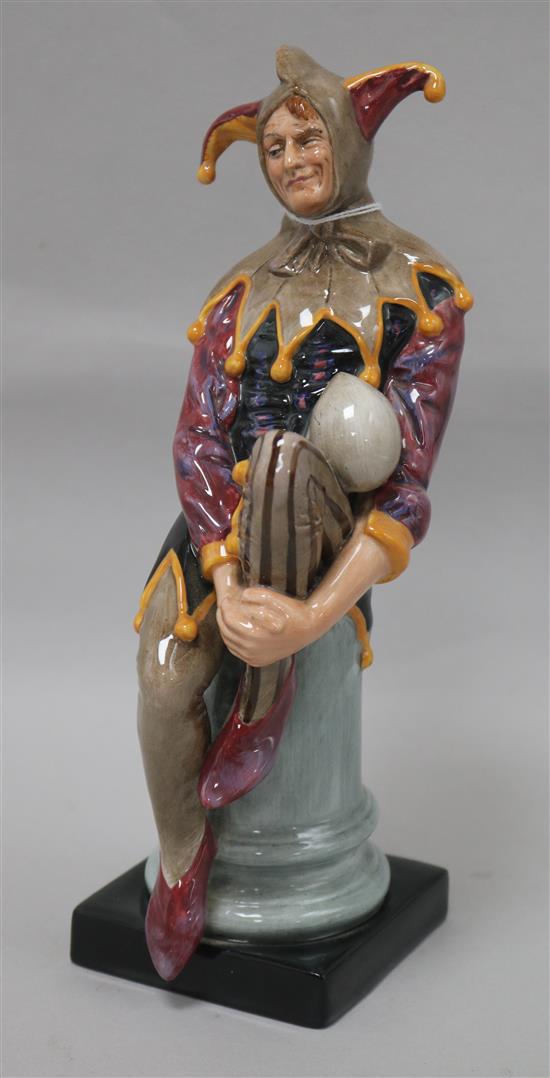 A Royal Doulton figure The Jester HN2016 height 25cm